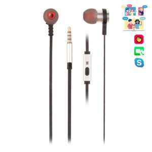 AURICULARES + MICROFONO NGS CROSSRALLYSILVER IN EAR AUX SILVER