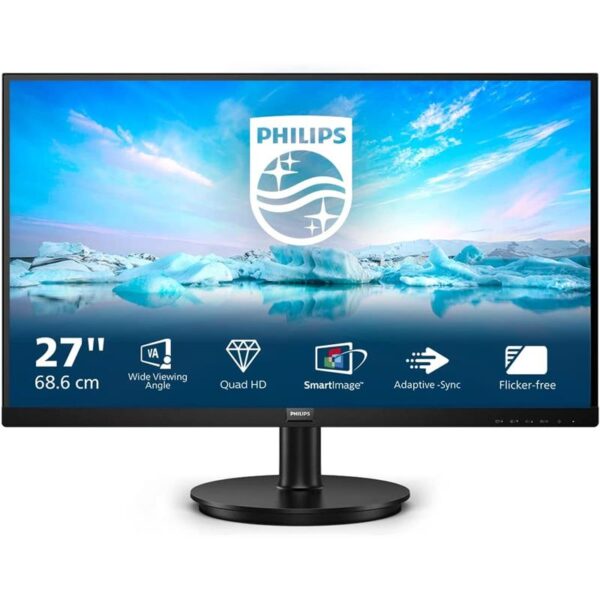 MONITOR PHILIPS 27 QHD 2K MULTIMEDIA DP HDMI