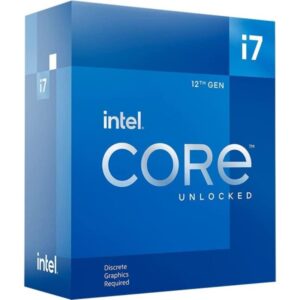 PROCESADOR INTEL CORE I7 12700KF 5GHZ 25MB IN BOX NO GRAPHICS