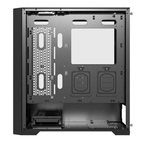 CAJA ORDENADOR GAMING PHOENIX ARTISAN NOBLE BLACK FRONTAL MADERA ATX - Imagen 6