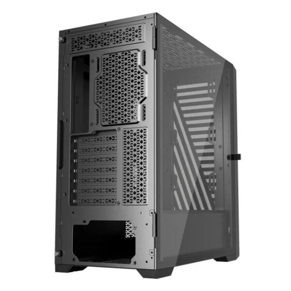 CAJA ORDENADOR GAMING PHOENIX ARTISAN NOBLE BLACK FRONTAL MADERA ATX - Imagen 7