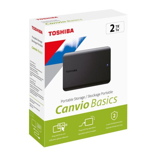 DISCO DURO EXTERNO TOSHIBA CB 2TB 2,5 USB 3.0 - Imagen 5