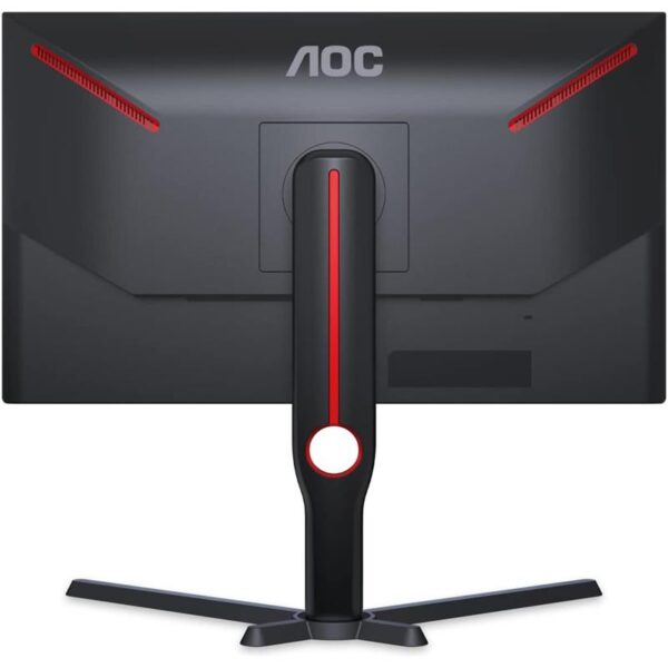 MONITOR GAMING AOC 24.5 240HZ MULTIMEDIA ERGONOMICO HDMI DP BLACK/RED - Imagen 3