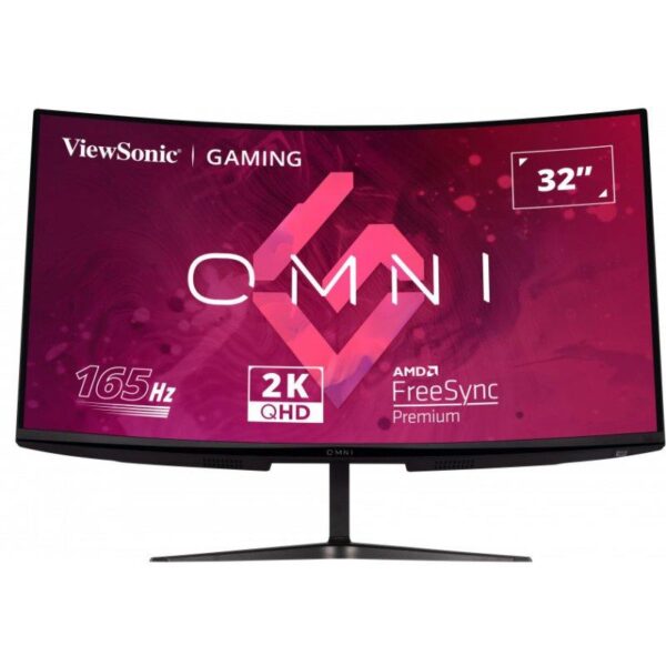 MONITOR GAMING VIEWSONIC 32? 165HZ QHD CURVO MULTIM ERGO HDMI DP 3YR GAR - Imagen 2