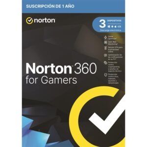 NORTON 360 FOR GAMERS 50GB ES 1 USER 3 DEVICE 1 AÑO L. ELECTRONICA