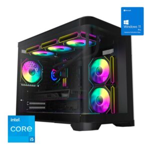 ORDENADOR GAMING HYPE M RGB I5 12400/32GB/SSD1TB NVME/R.LIQ/900W/W11PRO