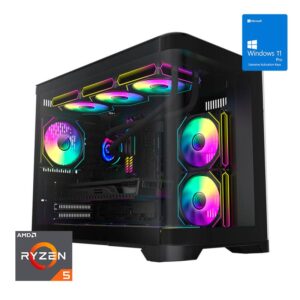 ORDENADOR GAMING HYPE M RGB R5 5600G/32GB/SSD1TB NVME/R.LIQ/900W/W11PRO