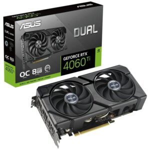 TARJETA DE VIDEO NVIDIA ASUS RTX4060TI DUAL OC 8GB GDRR6 DP HDMI