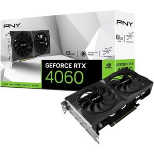 TARJETA DE VIDEO NVIDIA PNY RTX4060 VERTO 8GB GDRR6 PCIE