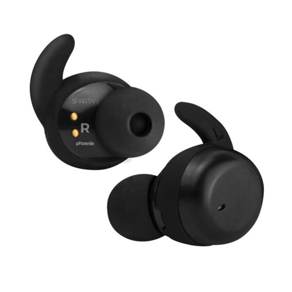 AURICULARES DEPORTIVOS PHOENIX SPARTAN IN EAR BLUETOOH 5.3 200MAH BLACK - Imagen 4