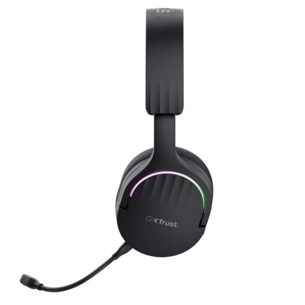 AURICULARES + MICROFONO TRUST GAMING RGB GXT 491 FAYZO HEADSET WIRELESS - Imagen 5