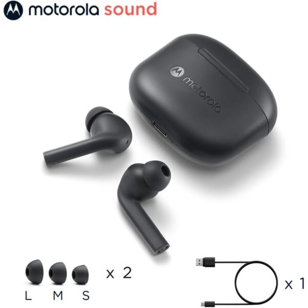 AURICULARES MOTOROLA MOTO BUDS 065 IN EAR ANC BLUETOOTH 5.3 BLACK - Imagen 2