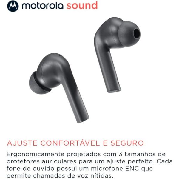 AURICULARES MOTOROLA MOTO BUDS 065 IN EAR ANC BLUETOOTH 5.3 BLACK - Imagen 4