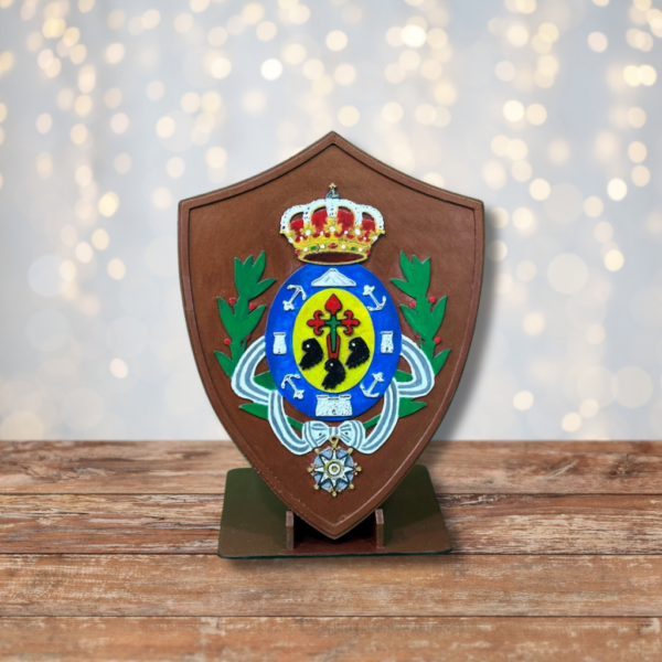 3D Printing - Santa Cruz 3D Heraldic Shield - Decorative Art