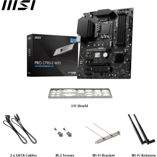 PLACA BASE MSI PRO Z790-S WIFI ATX 4XDDR5 HDMI + DP - Imagen 6