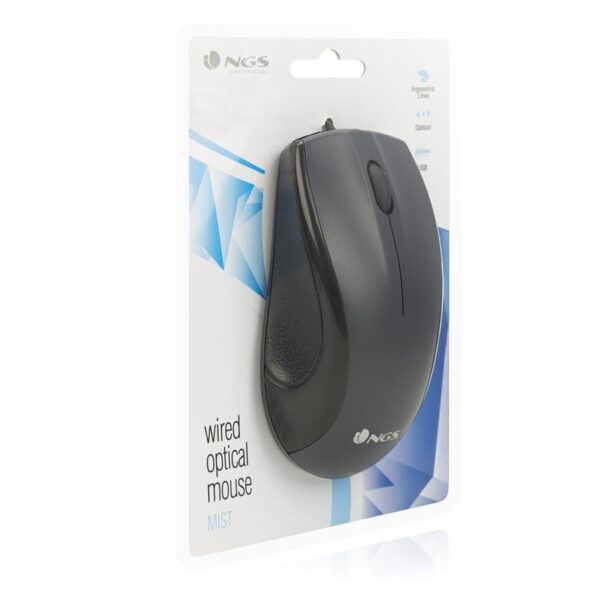 RATON NGS MIST USB OPTICO BLACK - Imagen 6