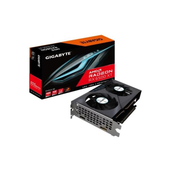 TARJETA DE VIDEO GIGABYTE RX6500XT RADEON GAMING OC 4GB GDDR5