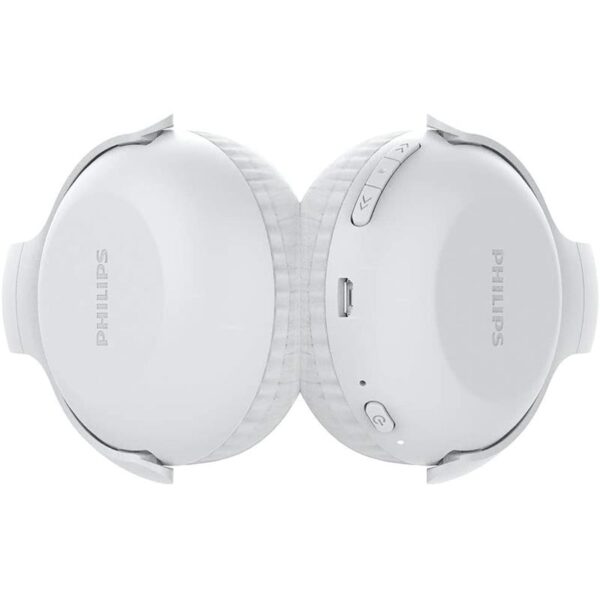 AURICULARES + MICROFONO PHILIPS TAUH202 BLUETOOTH WHITE - Imagen 6