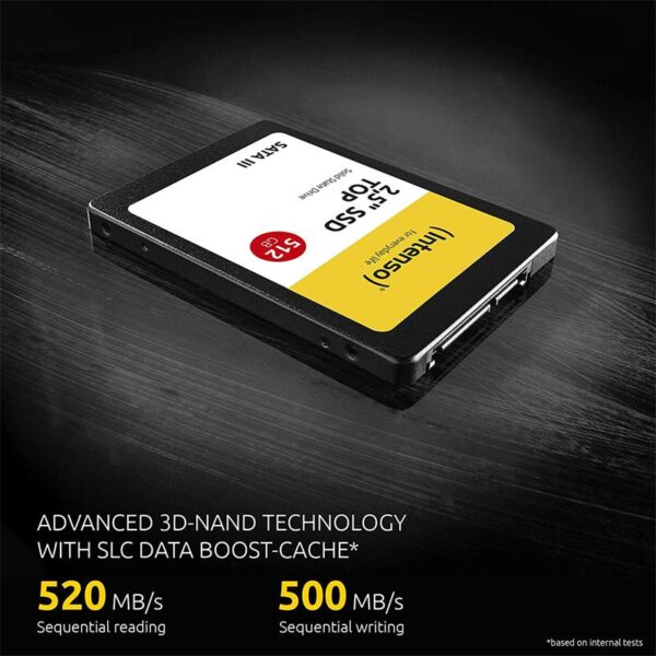 DISCO DURO SSD INTENSO 256GB TOP PERFORMANCE - Imagen 2