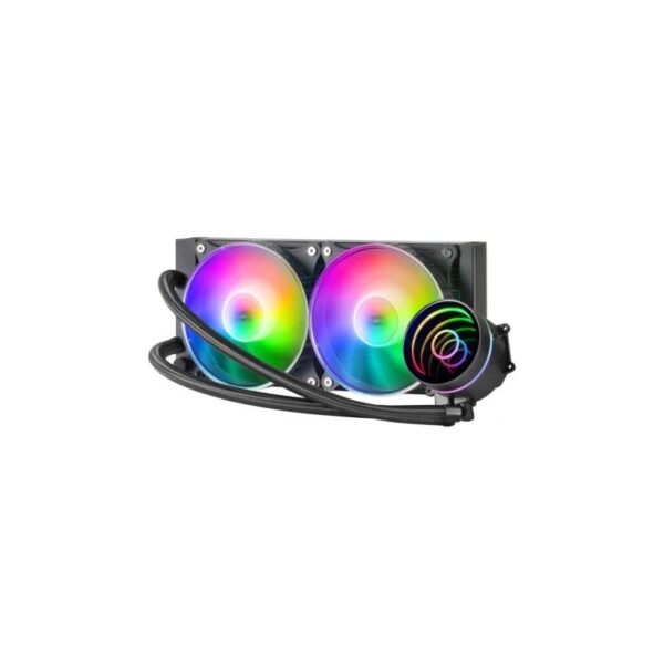 REFRIGERACION LIQUIDA CPU MARS GAMING ARGB 240MM BLACK - Imagen 2