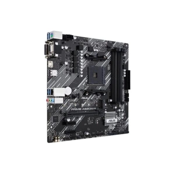 PLACA BASE ASUS PRIME A520M-A II/CSM MATX 2XDDR4 HDMI + VGA + DVI - Imagen 3