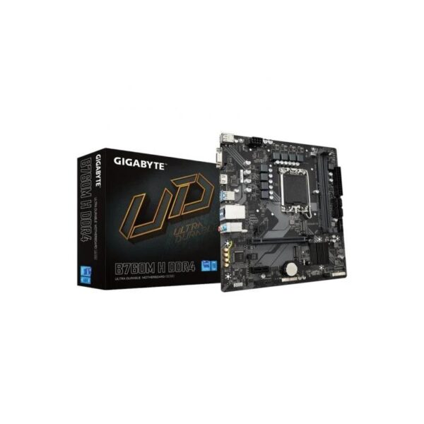 PLACA BASE GIGABYTE GA-B760M-H DDR4 MATX HDMI + VGA