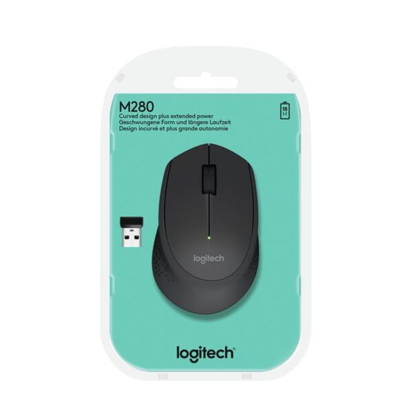 RATON LOGITECH M280 WIRELESS BLACK - Imagen 5