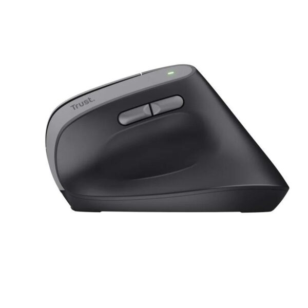 RATON TRUST BAYO II ERGONOMICO ECO 2400 DPI WIRELESS RECARGABLE BLACK - Imagen 3