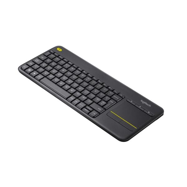 TECLADO LOGITECH K400 RF WIRELESS TOUCHPAD BLACK - Imagen 3