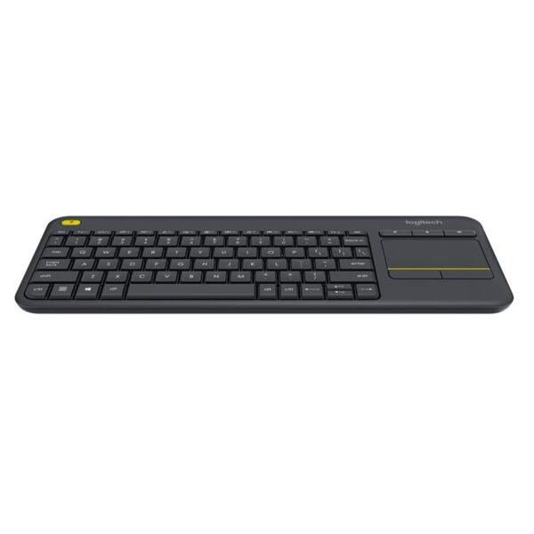 TECLADO LOGITECH K400 RF WIRELESS TOUCHPAD BLACK - Imagen 10