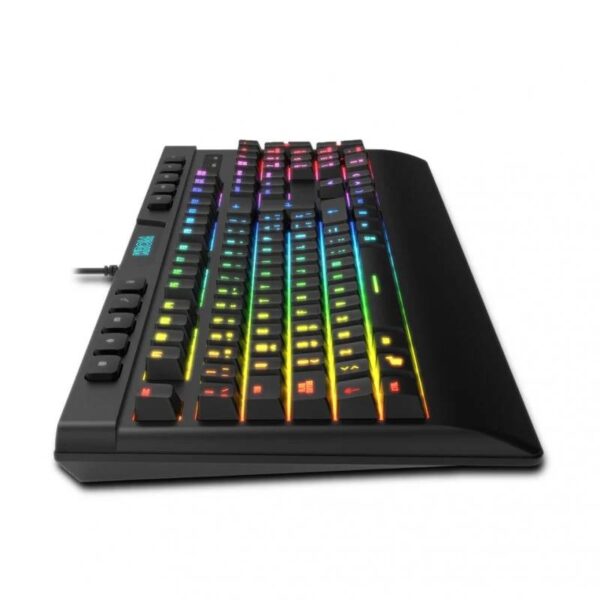 TECLADO + RATON GAMING KROM KALYOS USB RGB RETROILUMINADO MEMBRANA BLACK - Imagen 2