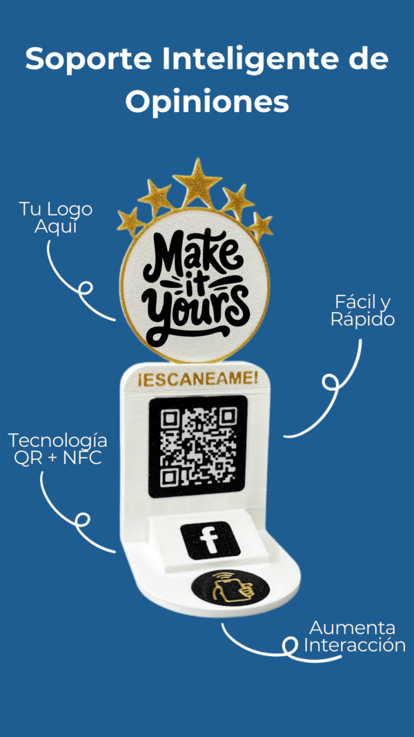 Soporte Inteligente (QR + NFC) - Imagen 2