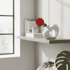 Jarrón Corazón Floreciente