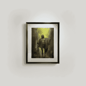 Mencey Beneharo Leinwandbild - Guanchen König Kunst