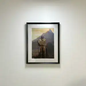 Mencey Pelinor - Guanche König Leinwandbild