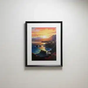 Wandbild 'Das Boot' - Teneriffa Sonnenuntergang 🌅