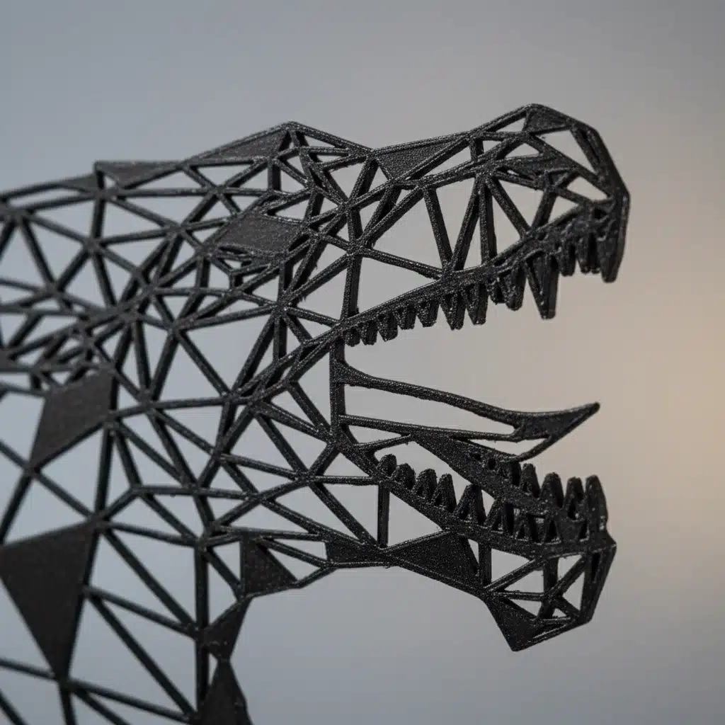 Geometric Dragon Head – Wall Decor - Image 2