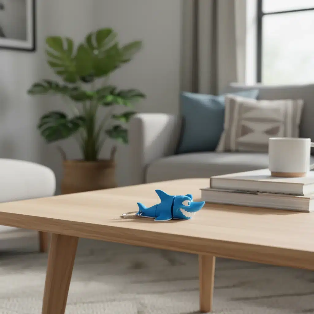 Beweglicher Hai Schlüsselanhänger 3D – Bild 3