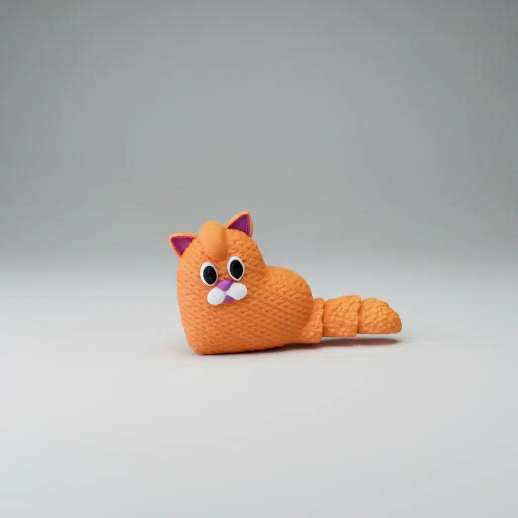 3D-Druck Katze Strick-Optik – Bild 2