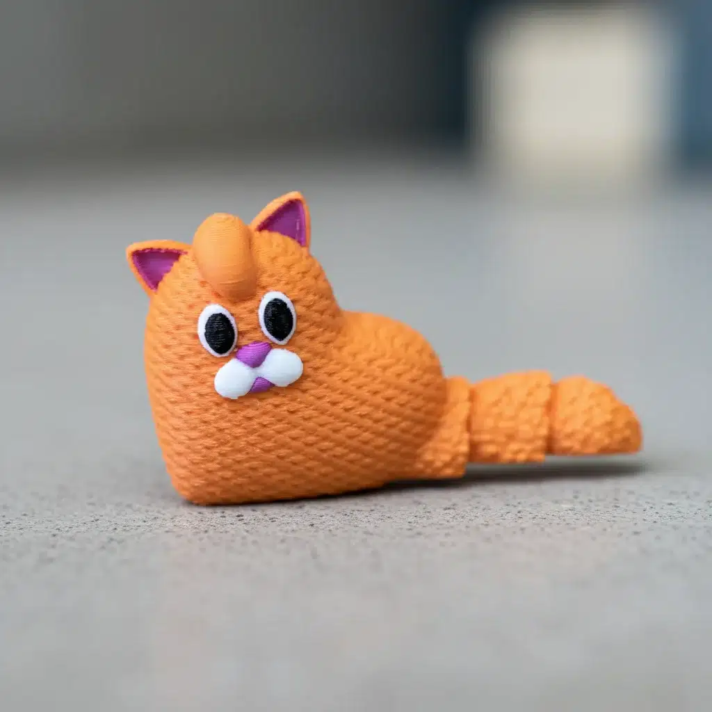 3D-Druck Katze Strick-Optik – Bild 4