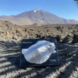 Teide 3D Topographic Relief – Desk Decor