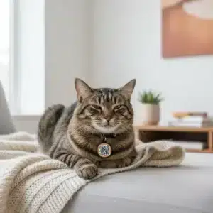 Placa Identificativa QR Personalizada para Mascotas