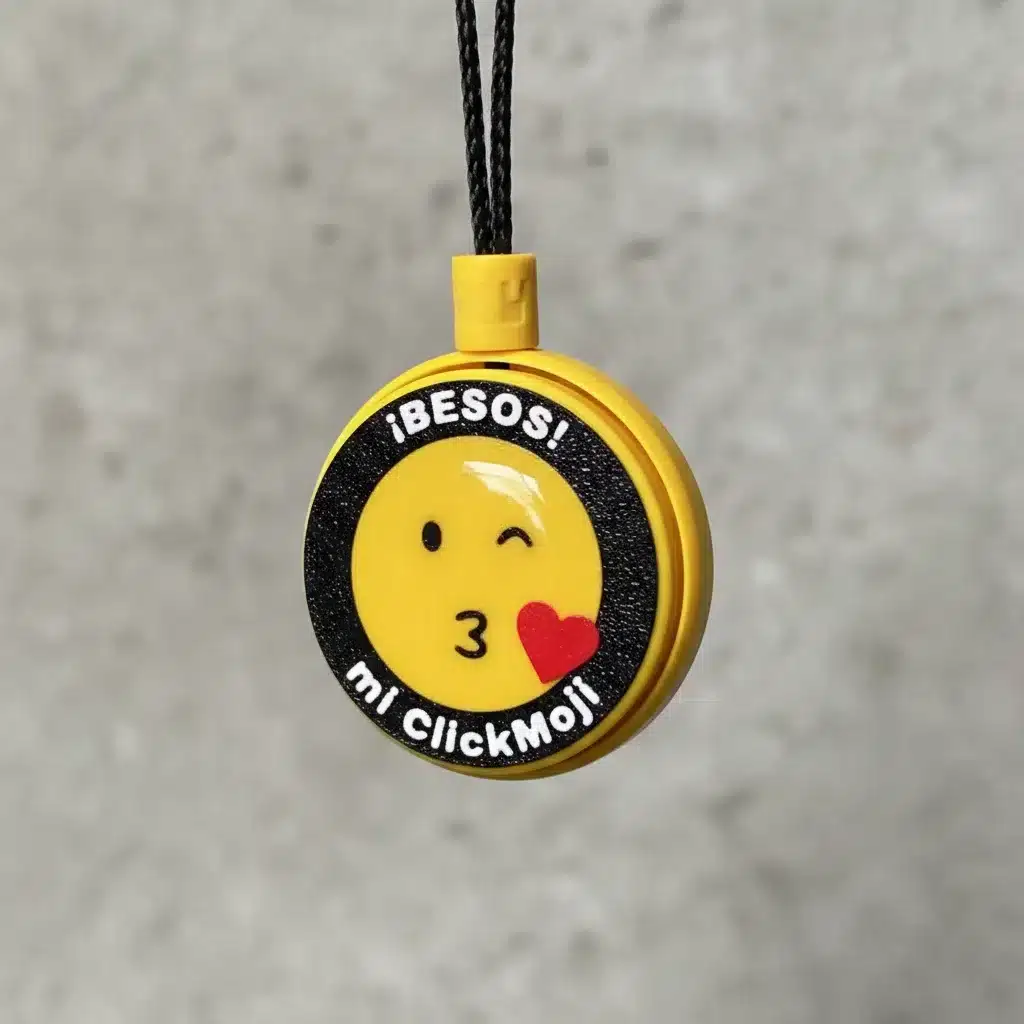 ClickMoji Besos - Llavero Fidget Mecánico - Imagen 4