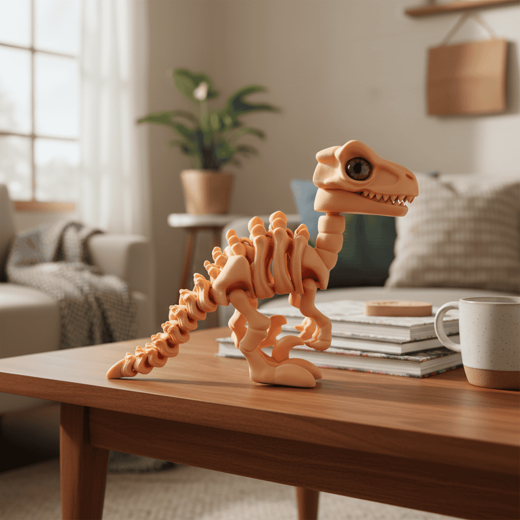 Skeletal Articulated Velociraptor